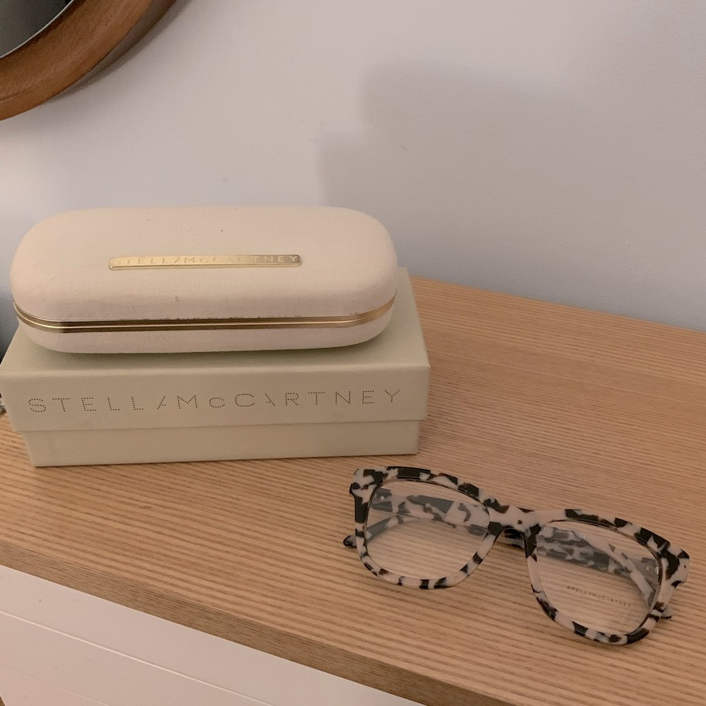 Stella McCartney Pink Tortoise Reading Glasses